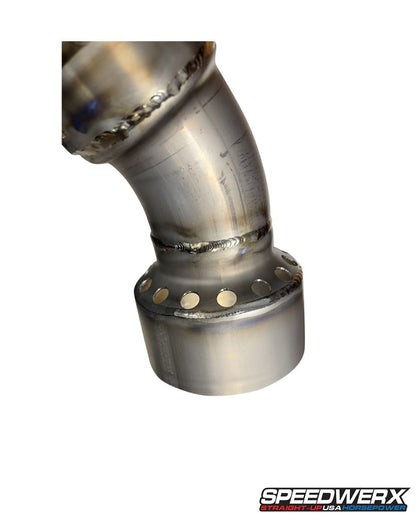 Speedwerx L2 Competition Series Lightweight Muffler Titanium Polaris 650 850 9R Axys/Matryx/RMK/Switchback/Rush/Indy 2019-2026