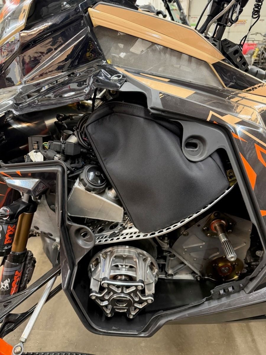 Speedwerx Lightweight Oil Tank Underhood Storage Bag Polaris Matryx Chassis Boost RMK Models 2022-2026