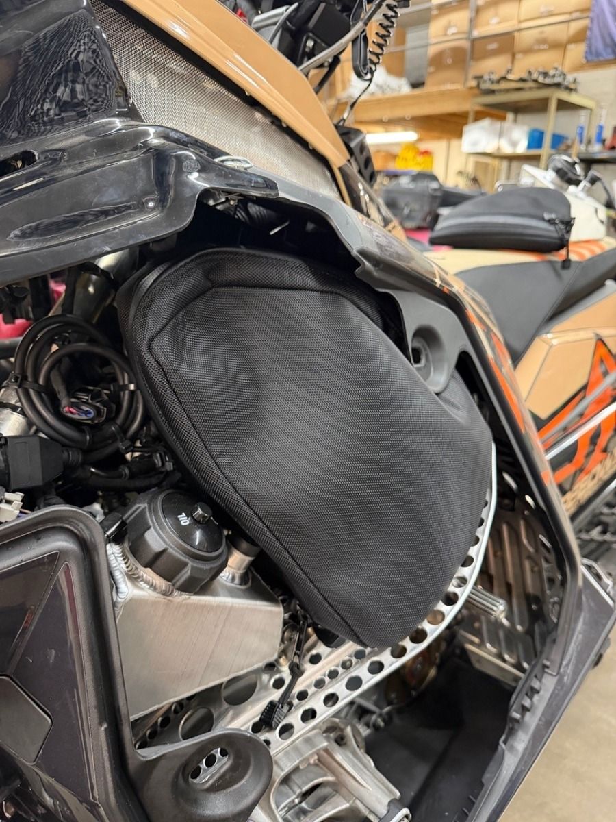 Speedwerx Lightweight Oil Tank Underhood Storage Bag Polaris Matryx Chassis Boost RMK Models 2022-2026
