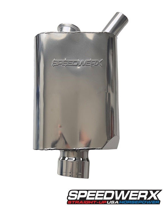 Speedwerx Lightweight Muffler Ceramic Coated Polaris Patriot Boost 850 RMK/VR1/Assault 2022-2025 - Adventure Parts