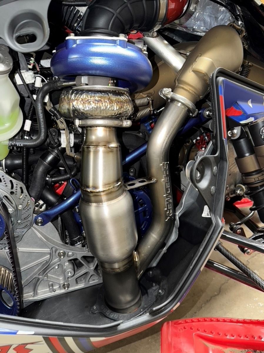 Speedwerx L2 Competition Series Lightweight Muffler Titanium Polaris 850 Patriot Boost RMK/VR1/Assault 2022-2026