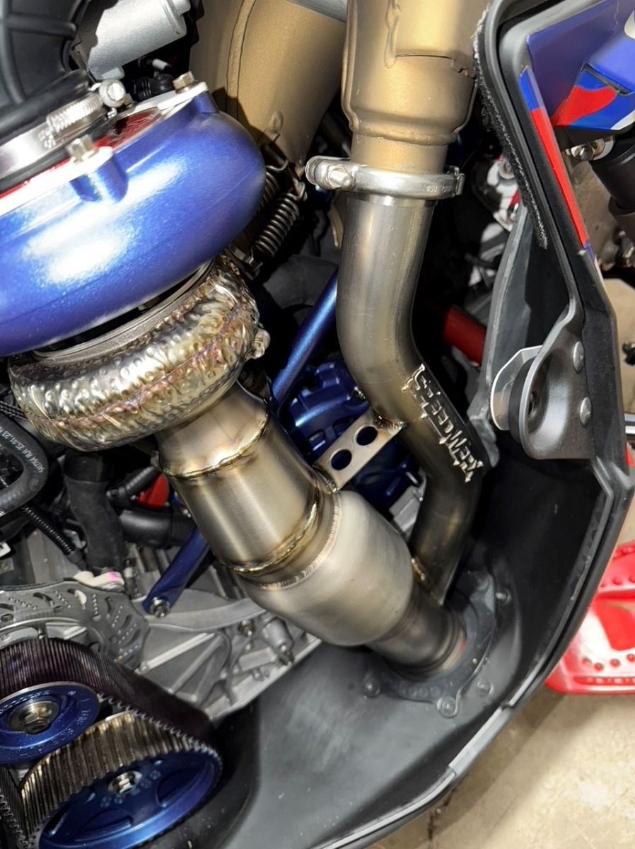 Speedwerx L2 Competition Series Lightweight Muffler Titanium Polaris 850 Patriot Boost RMK/VR1/Assault 2022-2026