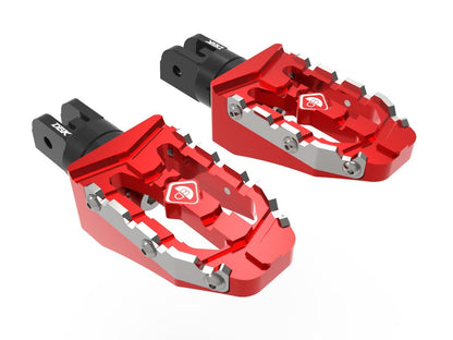 DBK Adjustable Off-Road Pilot Pedals Kit (Ø6mm Pin) Ducati Diavel 2011-2022
