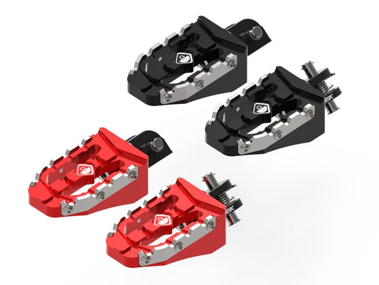 DBK Off-Road Pilot Footpegs Kit (Pin Ø8mm.) Ducati Multistrada 2025 - Adventure Parts