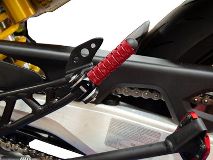 DBK Sport Passenger Footpegs Ducati Hypermotard 698 Mono 2024-2025 - Adventure Parts