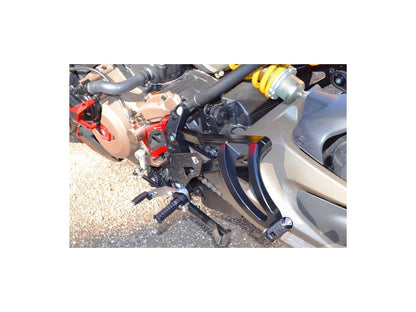 DBK Kit Passenger Pegs Ducati Monster 2014-2017 - Adventure Parts