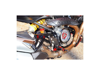 DBK Kit Passenger Pegs Ducati Monster 2014-2017 - Adventure Parts