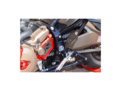 DBK Kit Passenger Pegs Ducati Monster 2014-2017 - Adventure Parts
