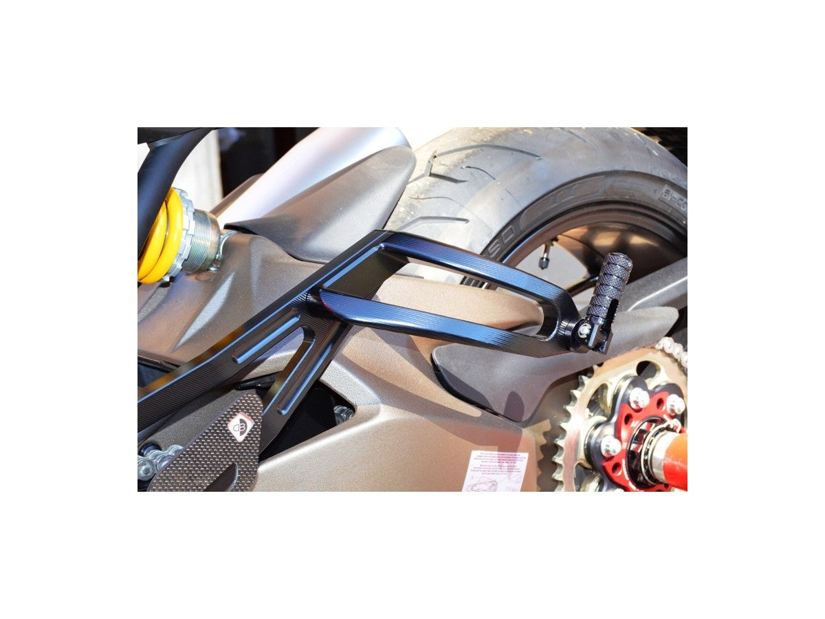 DBK Kit Passenger Pegs Ducati Monster 2014-2017 - Adventure Parts