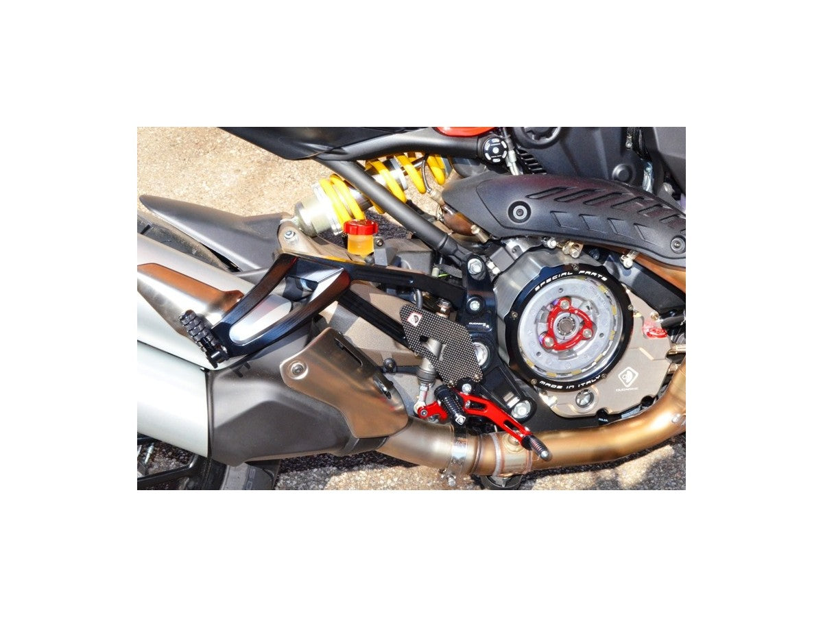 DBK Kit Passenger Pegs Ducati Monster 2014-2017 - Adventure Parts
