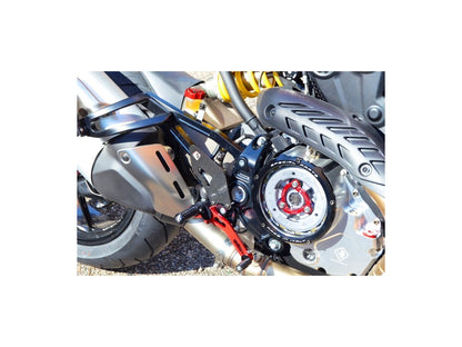 DBK Kit Passenger Pegs Ducati Monster 2014-2017 - Adventure Parts