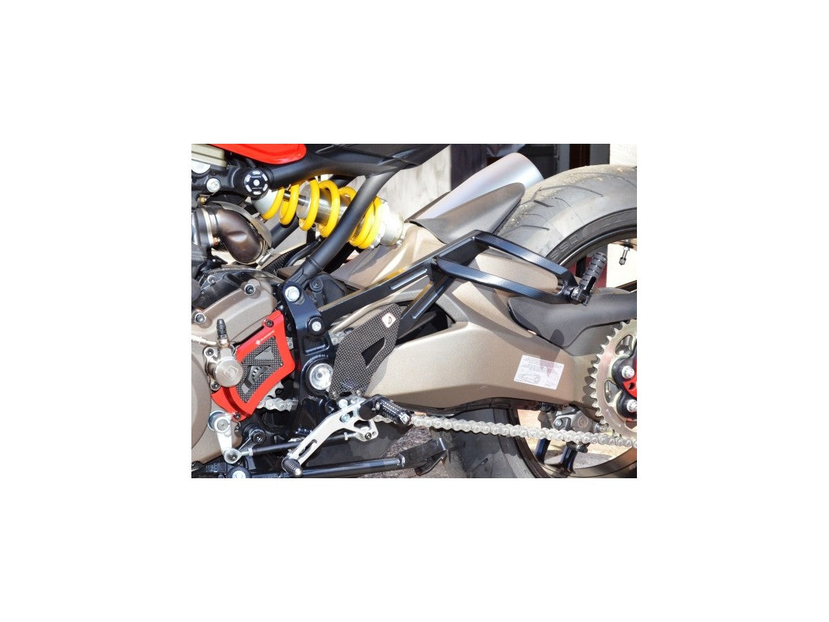 DBK Kit Passenger Pegs Ducati Monster 2014-2017 - Adventure Parts