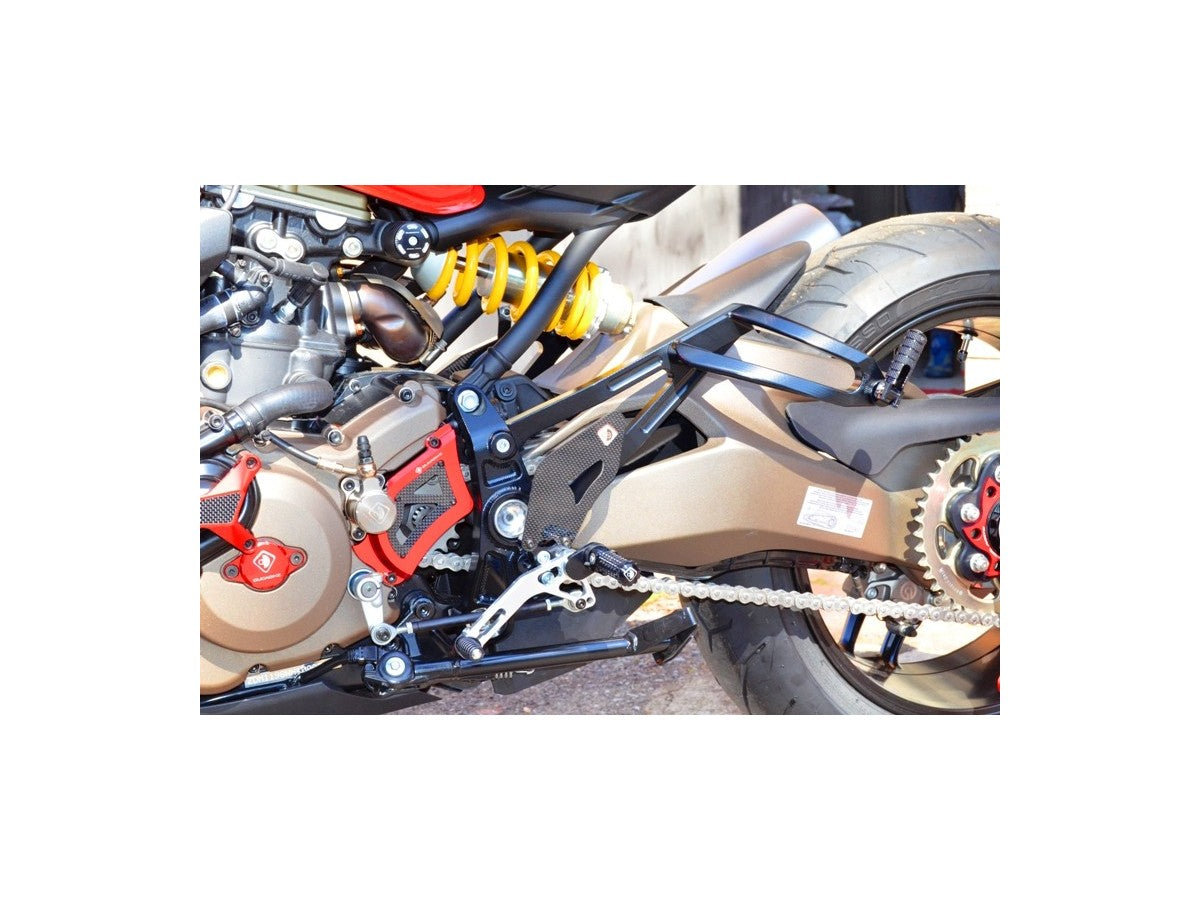 DBK Kit Passenger Pegs Ducati Monster 2014-2017 - Adventure Parts