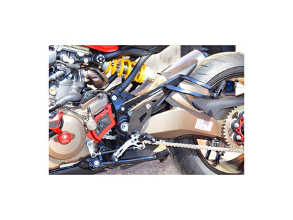 DBK Kit Passenger Pegs Ducati Monster 2014-2017 - Adventure Parts