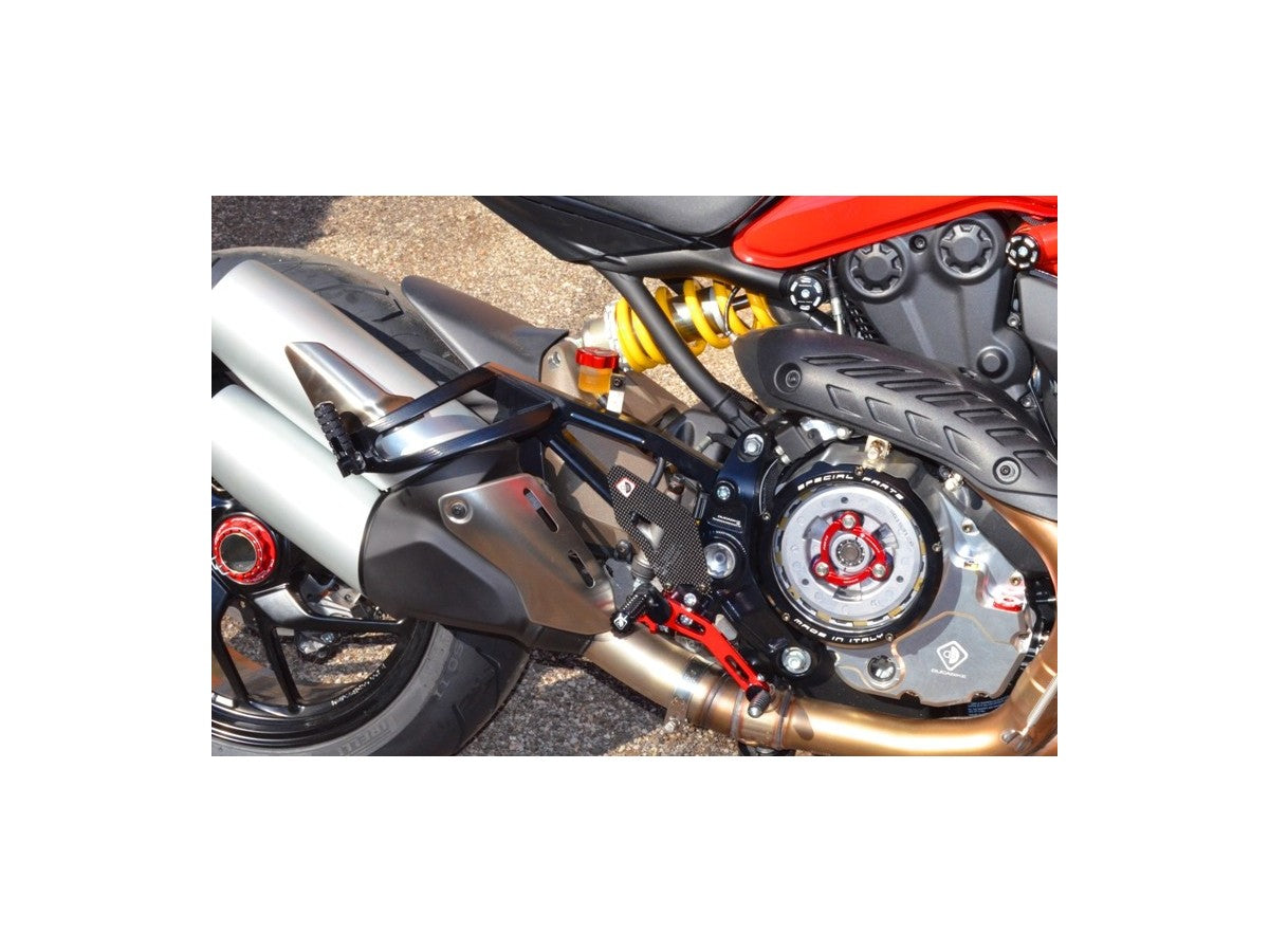 DBK Kit Passenger Pegs Ducati Monster 2014-2017 - Adventure Parts