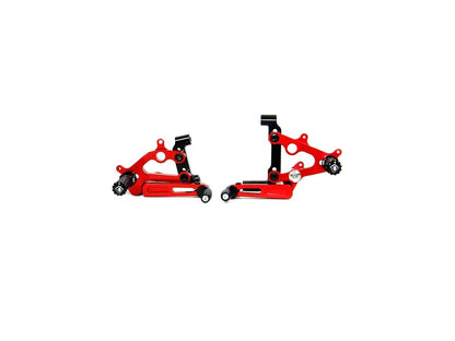 DBK Adjustable Rearset Ducati Panigale 2012-2024 - Adventure Parts