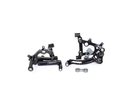 DBK Adjustable Rearset Ducati Panigale 2012-2024 - Adventure Parts