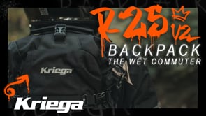 Kriega R25 V2 Motorcycle Backpack
