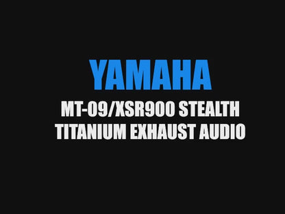 Vandemon Titanium Exhaust System Yamaha GEN4 MT09, FZ09 2021-2025