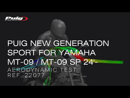 Puig New Generation Sport Windscreen Yamaha MT-09 2024-2025