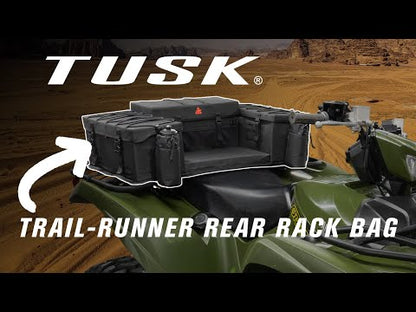 Tusk Trail-Runner Zipperless ATV Rear Rack Bag Honda TRX 200/D 1984-2026