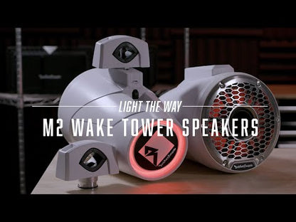 Rockford Fosgate M2 8” Color Optix™ 2-Way Horn Loaded Wake Tower Speakers (pr)
