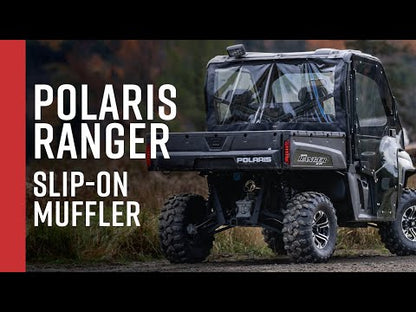 MBRP 4" Slip-on Muffler Assembly Polaris Ranger 800 2010-2017