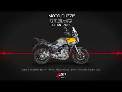 ZARD Exhaust Slip-On Moto Guzzi Stelvio 2024-2025