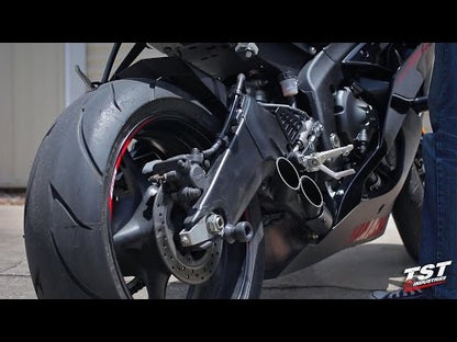 Toce Double Down Slip-On Exhaust - Yamaha R6 2006-2021