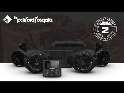 Rockford Fosgate Stage 2 Audio System (Gen-3) Polaris RZR 2014-2023