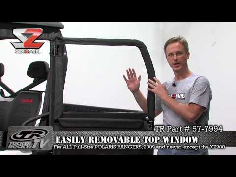 Seizmik Framed Door Kit – Polaris Midsize Round Tube Ranger