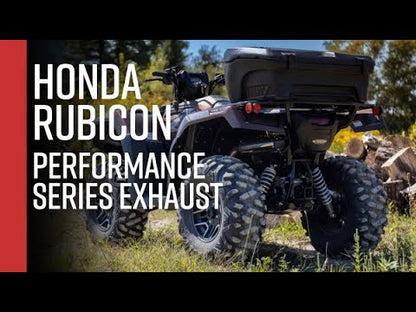 MBRP 4" Single Slip-on Performance Series Honda Rancher 420 IRS/Foreman Rubicon 500-520 2015-2026
