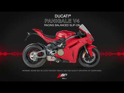 ZARD Exhaust Compensated Slip-On Ducati Panigale V4 2025