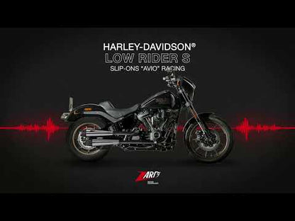 ZARD Slip-Ons "Avio" Exhaust Harley Davidson Low Rider 2017-2024