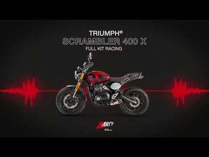 ZARD Full Kit Exhaust Triumph Scrambler 400 X 2024-2025
