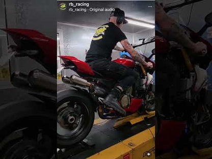 Vandemon Titanium High Mount 3/4 Slip-On Ducati Panigale & Streetfighter V4 2018-2021