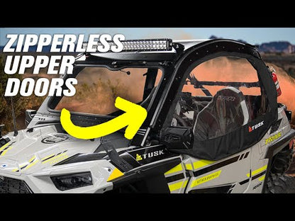 Tusk Zipperless Upper Door Kit Polaris RZR 900 Trail Premium 2021–2025