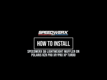 Speedwerx Exhaust L2 Series Stainless Steel Bolt-On Polaris RZR PRO XP/PRO XP 4 2020-2025