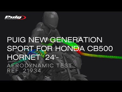 Puig New Generation Sport Windscreen Honda CB500 Hornet 2024-2025