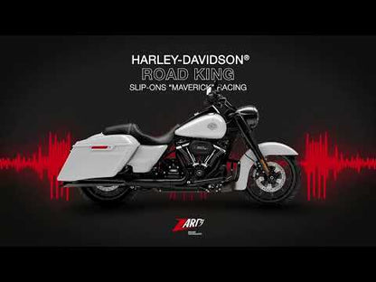 ZARD Slip-Ons Exhaust "Maverick" Harley Davidson Road King Special 2021-2024