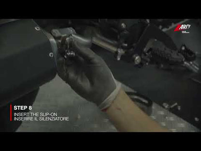 ZARD Slip-On Racing Exhaust Royal Enfield Himalayan 450 2024
