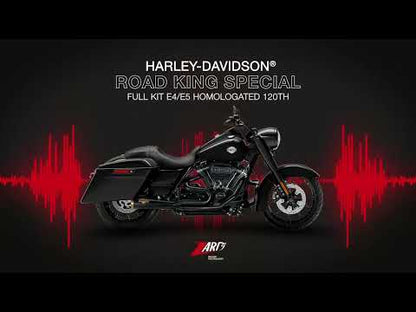 ZARD Exhaust Road King Special Full Kit 2:1 "120Th" Limited Edition Harley Davidson 2017-2023