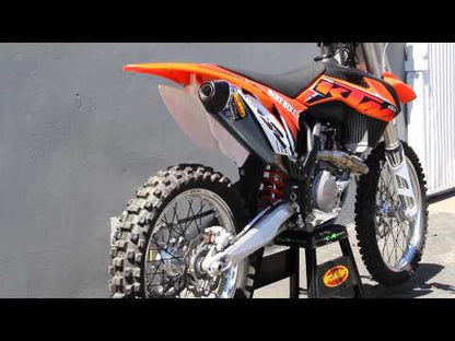 FMF Factory-4.1 RCT Anodized Exhaust System Carbon Cap Kawasaki KX450 X/SR/R 2019-2023