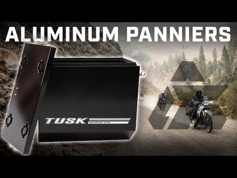 Tusk Aluminum Panniers with Pannier Racks Suzuki DR-Z 400S 2000–2024
