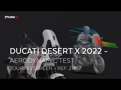Puig Touring Windscreen Ducati Desert X 2022-2025