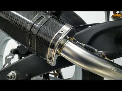 Graves Motorsports Cat-Eliminator Exhaust System Yamaha R3 2015-2024
