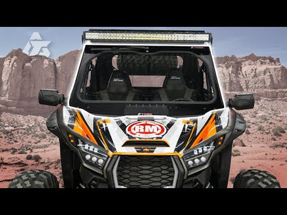Tusk UTV Full Glass Windshield with 16" Windshield Wiper Kawasaki Teryx KRX 1000 2020–2025