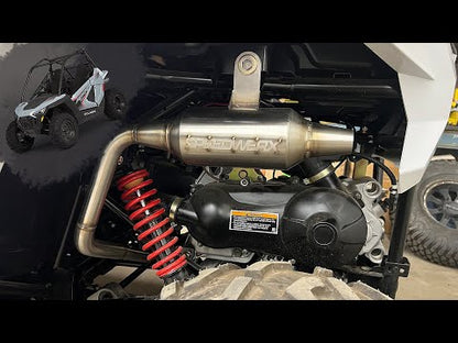 Speedwerx Exhaust L2 Series Stainless Steel Bolt-On Polaris RZR 200 2021-2025