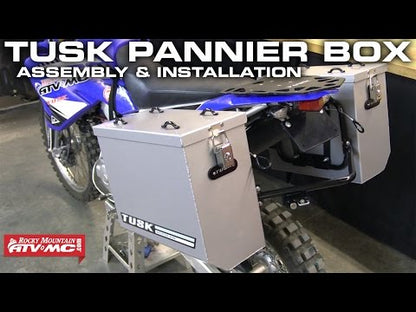 Tusk Aluminum Panniers with Pannier Racks V2 Large CFMOTO IBEX 450 2025