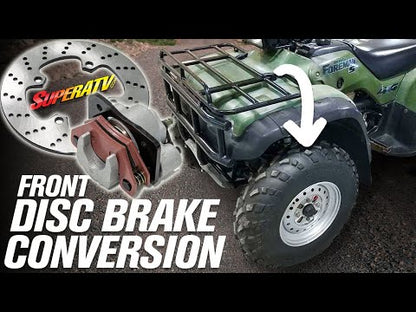 SuperATV Front Disc Brake Conversion Kit Honda RANCHER 350 4X4 2000–2006